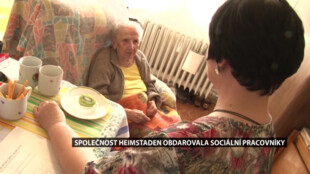 Společnost HEIMSTADEN obdarovala sociální pracovníky