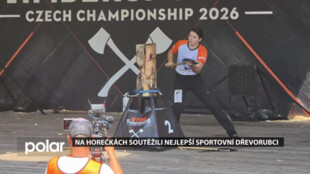 STIHL TIMBERS soutěž dřevorubců Na Horečkách ve Frenštátě překonala několik rekordů