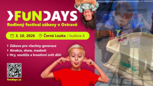 Děti chtějí zábavu. Rodiče chtějí chvíli klidu.  Rodinný festival FUNDAYS to zvládne spojit