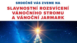 Rozsvícení vánočního stromu v RC Čeladná