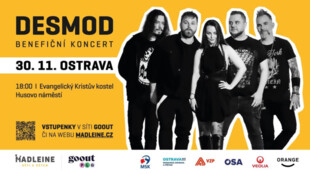 Benefiční koncert kapely DESMOD
