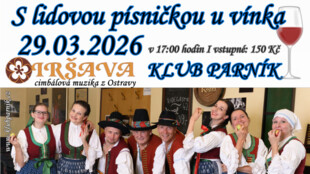 S lidovou písničkou u vínka