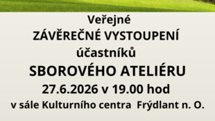 Koncert Sborového ateliéru 2026