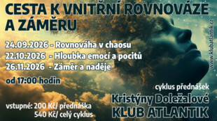 Cesta k vnitřní rovnováze a záměru / přednáška K. Doležalové