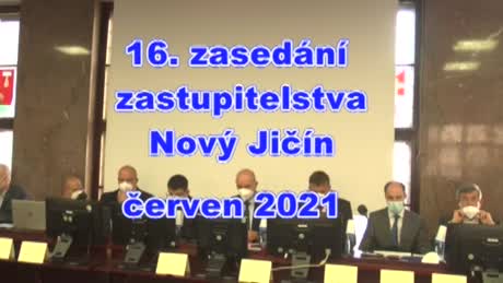 16. zasedání Zastupitelstva města Nový Jičín červen 2021