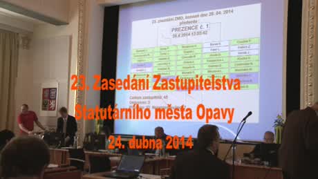23. zasedání zastupitelstva Statutárního města Opavy