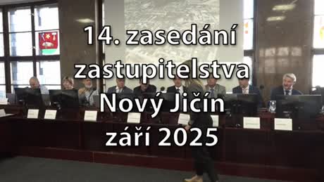 14. zasedání Zastupitelstva města Nový Jičín září 2025
