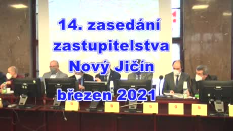 14. zasedání Zastupitelstva města Nový Jičín březen 2021