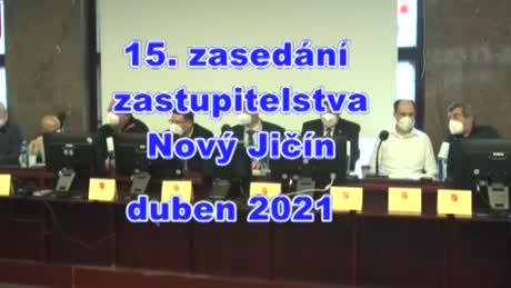 15. zasedání Zastupitelstva města Nový Jičín duben 2021